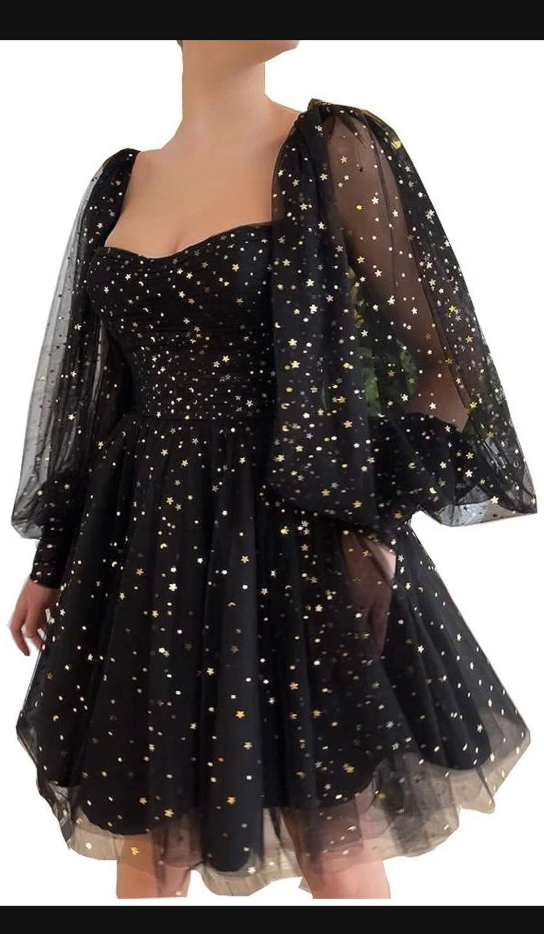 Beautiful Black Prom / Formal Dress