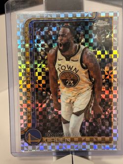 Draymond Green – 2025-26 Topps Chrome Basketball X-Fractor Golden State Warriors