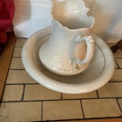 Antique wash bowl
