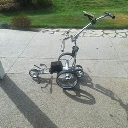 Bat Caddy  Electric Golf Cart