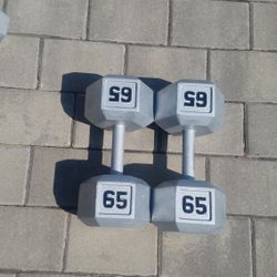 65LB Dumbbell Set