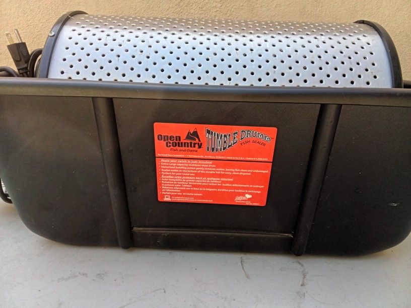 Tumble Drumm Fish Scaler