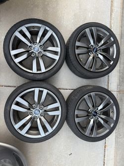 2017 WRX stock Wheels With Tires