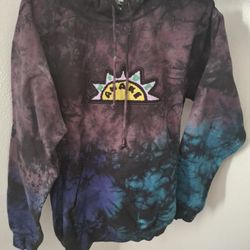 Insomniac "Daybreak" Tie-dye Hooded Sweatshirt Size M