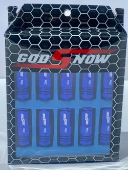 20 Pcs Closed End Blue GODSNOW M12x1.25 High Performance Aluminum Racing Lug Nut