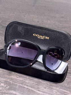 Coach New York Oversized Sunglasses with Case