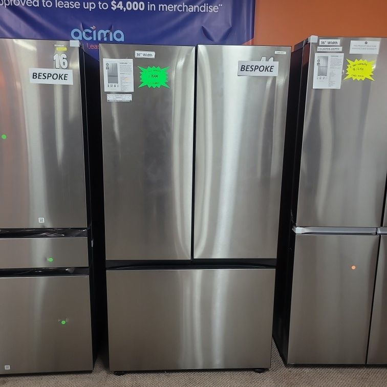 Samsung Bespoke Refrigerator Stainless Steel 