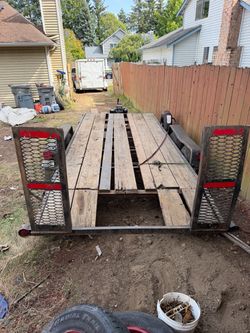 Auto transport trailer