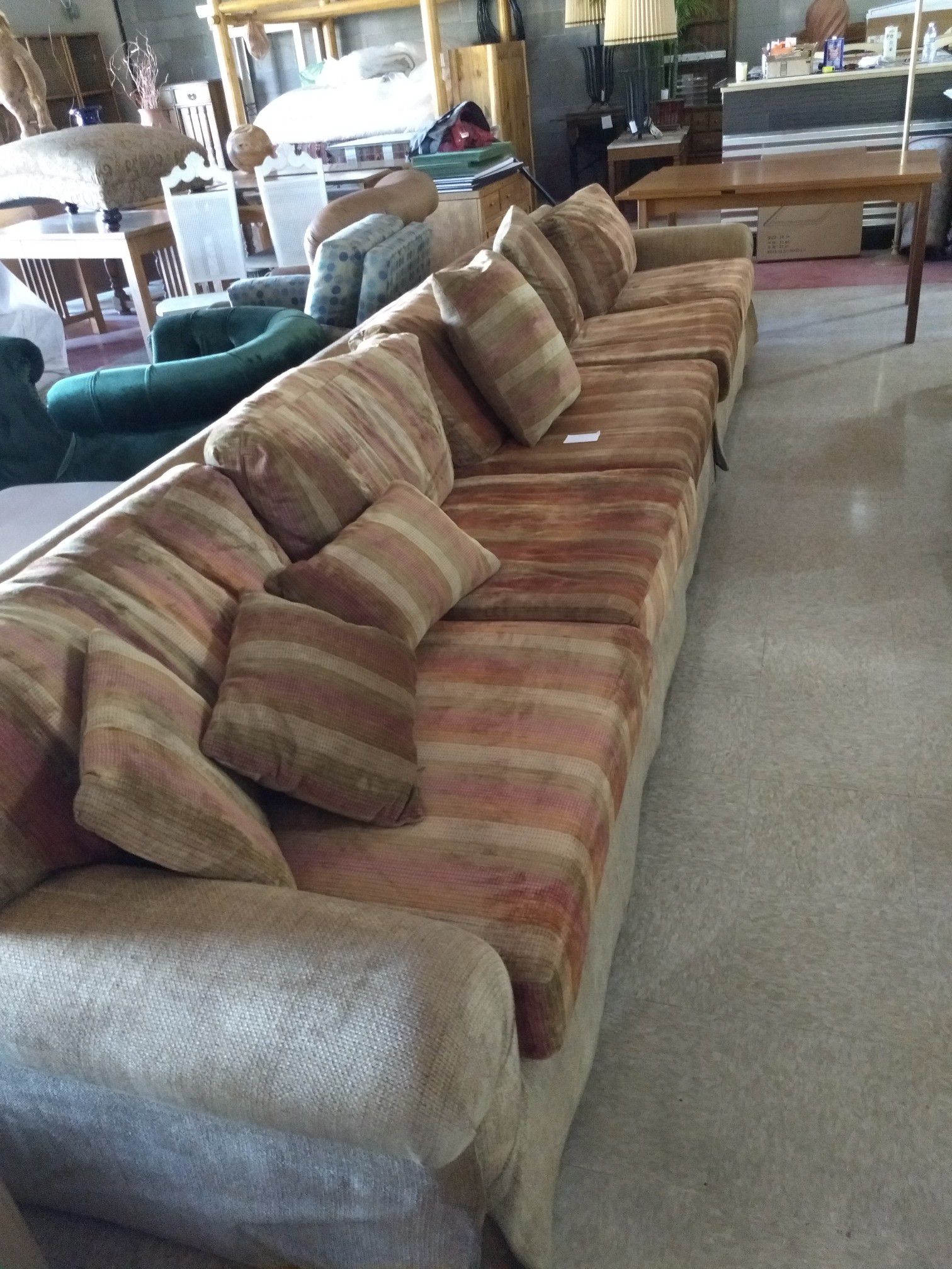 Really long sofa or sectional