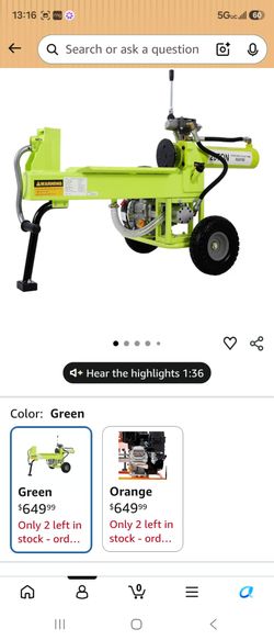 Log Splitter 20 ton