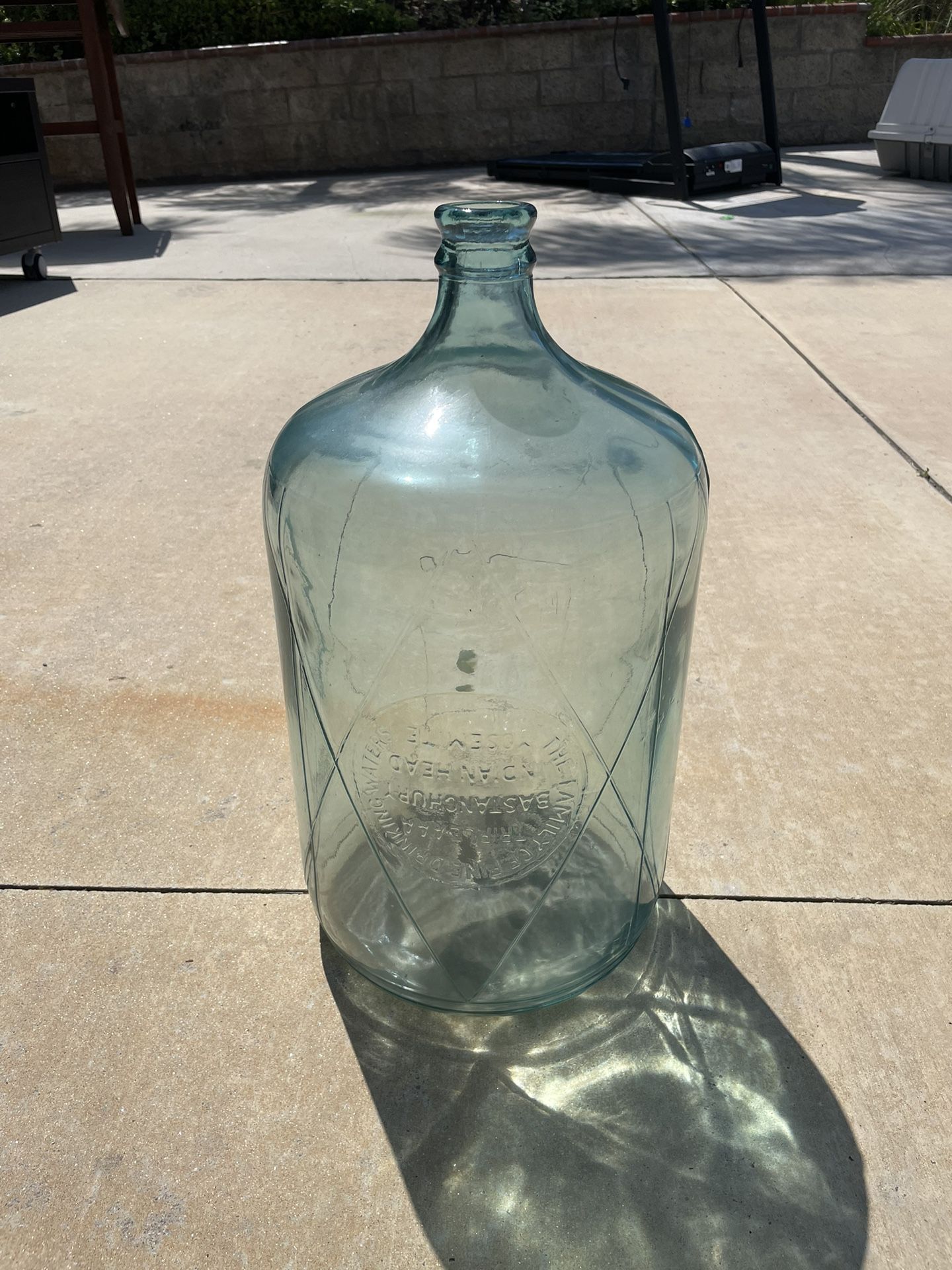 Vintage Glass Water Jugs 