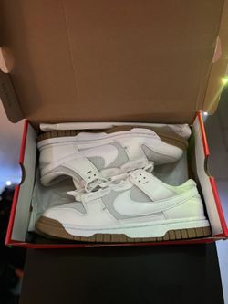 Nike Dunk low Jumbo White/gum Size 11