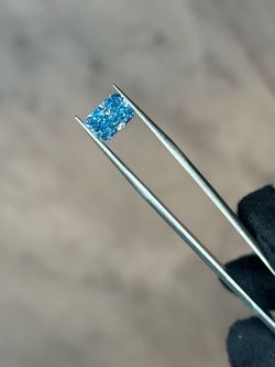 2.24CT Radiant Fancy Blue Diamond – VS1, IGI Paperwork