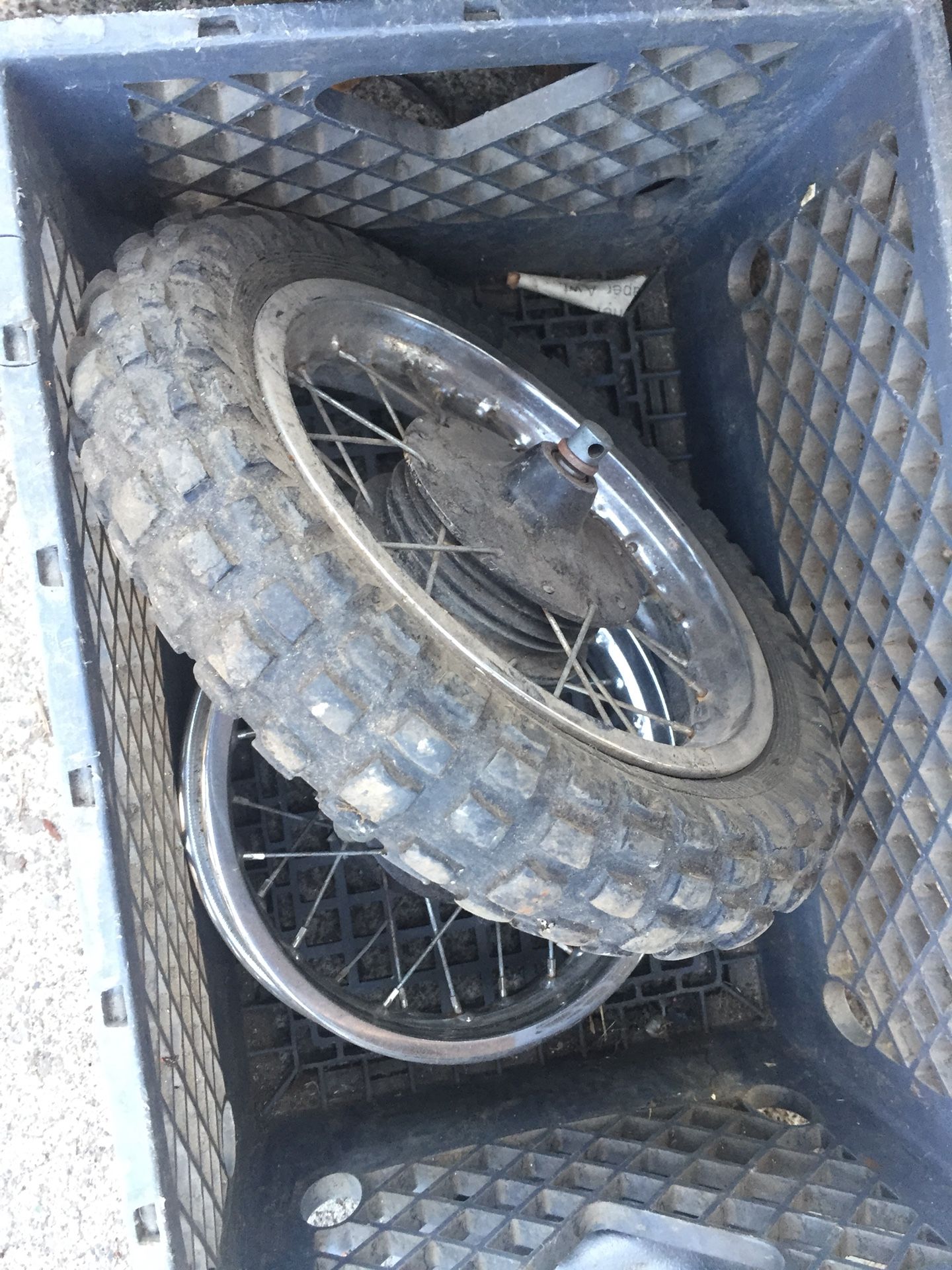 Vintage Motorcycle rims