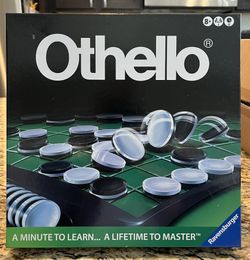 New In Box! GREAT GIFT IDEA! Othello Easy To Learn Board /Disk Game (Ages 8-88) $15 (#C-132)
