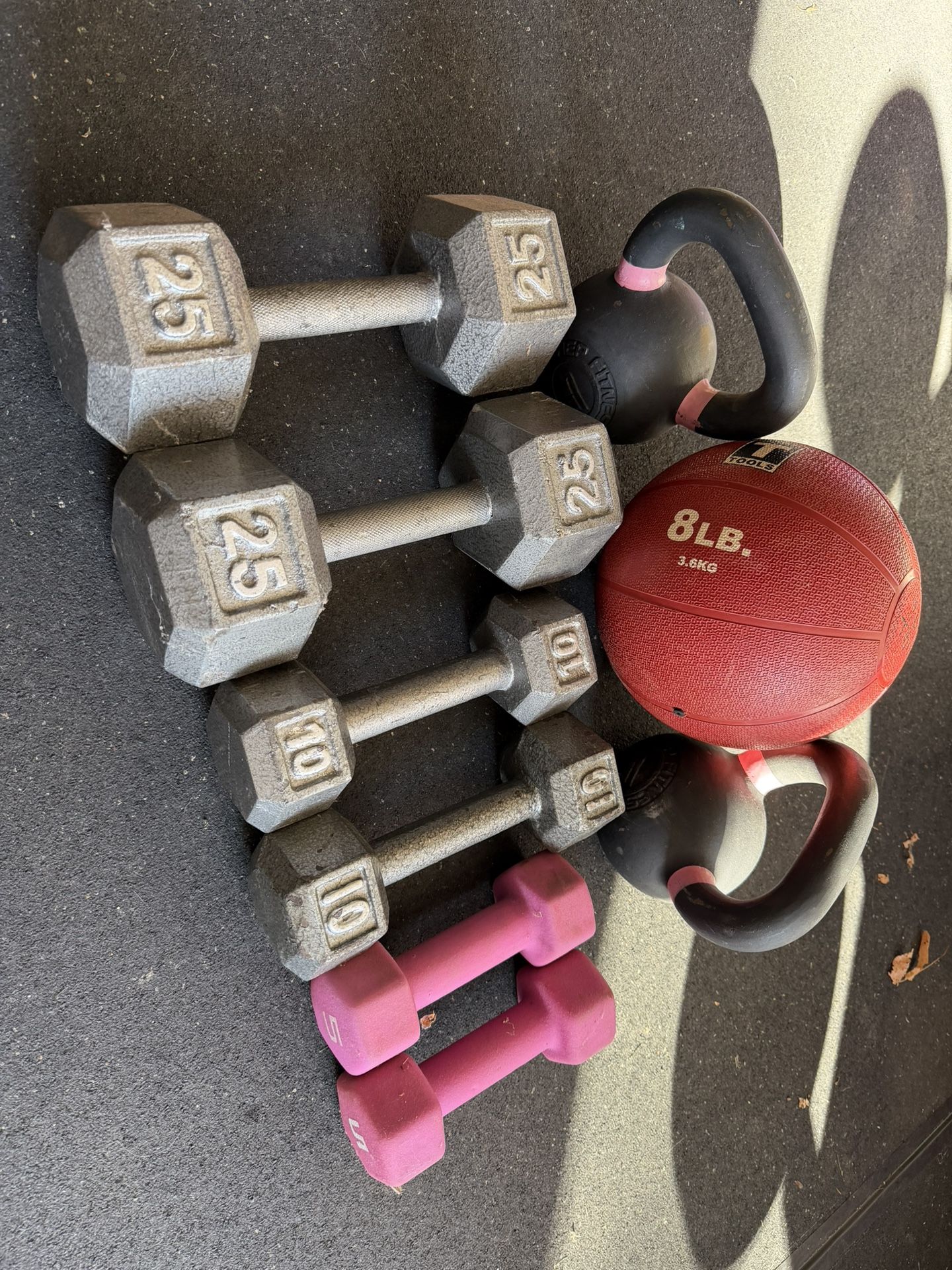 Dumbbells And Kettlebells