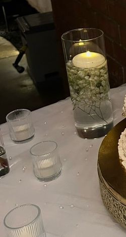 Clear Glass Cylinder Vases