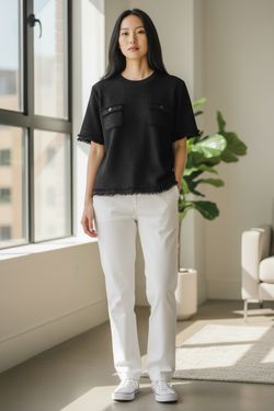 Adrianna papel Top Medium, NWOT