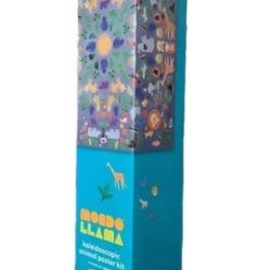 Mondo Llama Kaleidoscopic Animal Sticker Poster DIY Art Kit -Mondo Llama