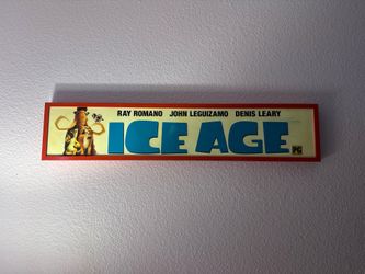 Vintage Ice Age Movie Theater Display
