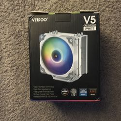VETROO CPU COOLER WHITE