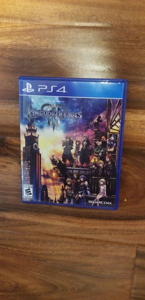 Like New  Kingdom hearts 3 For Ps4