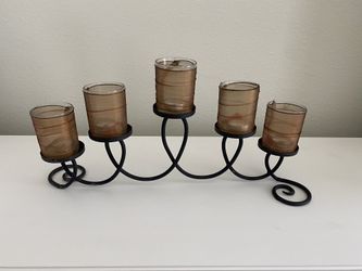 Candle holder decor