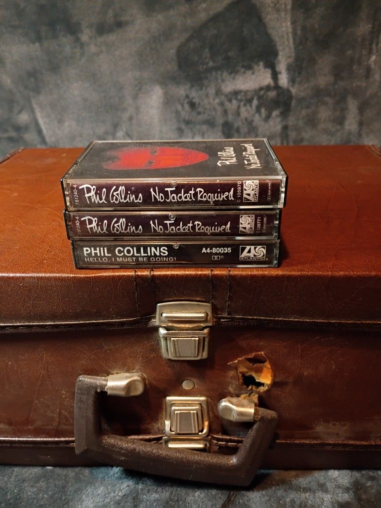 Phil Collins Cassette Tape Lot