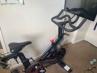 Peloton Bike with shoes