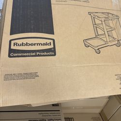 Rubbermaid Janitorial Cart