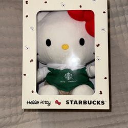 Hello Kitty Starbucks Barista Plush