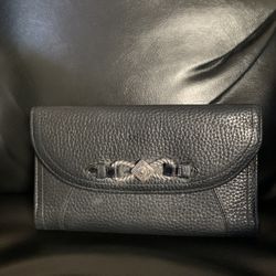 Brighton  Black Leather Wallet