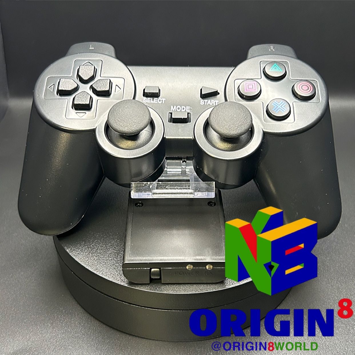Blue Lake Performance PS2 wireless Controller Twin Shock black