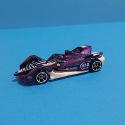 Hot Wheels 2019 HW Race Day Formula E GHB49 Gen 2 Julius Bar Car Purple 1:64.