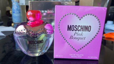 Moschino pink bouquet