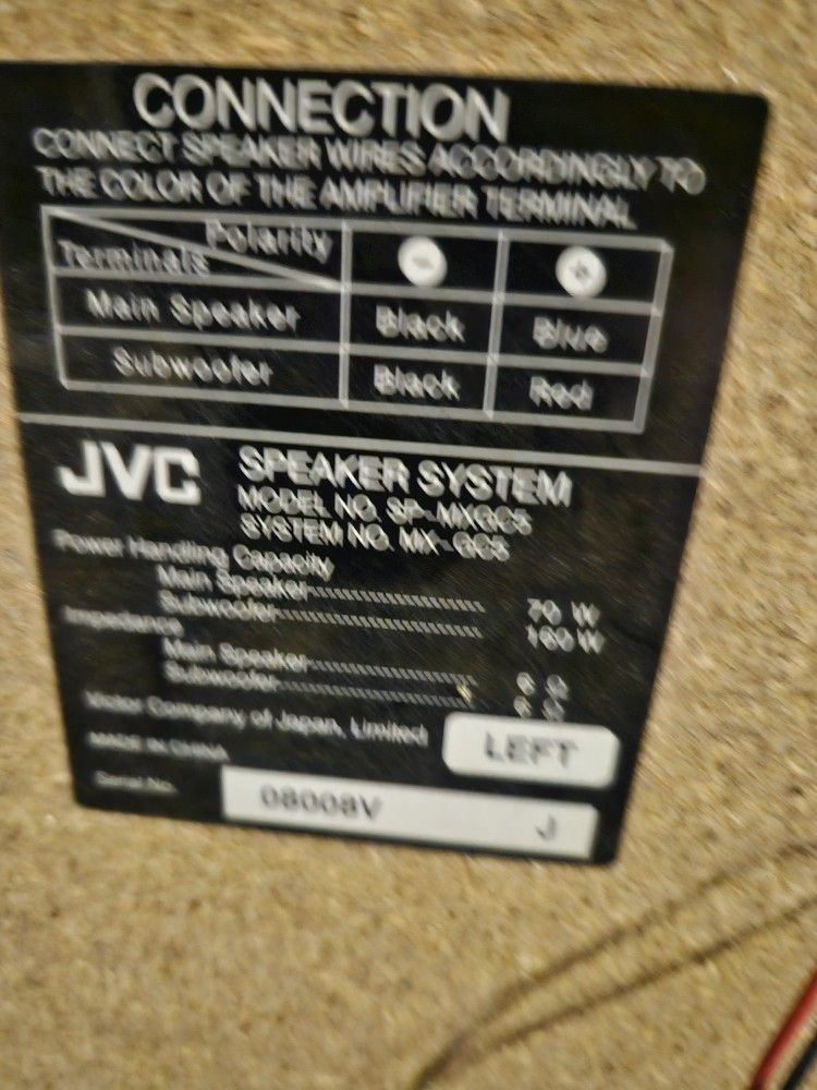 Jvc Speakers