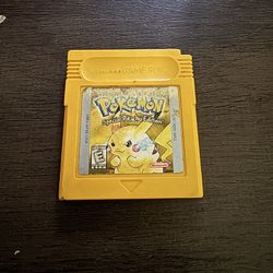 Pokémon Yellow Authentic