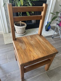 Wood Chair Very Strong In Raleigh