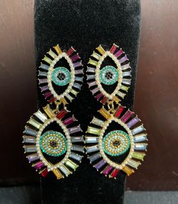 Evil Eye Earrings 
