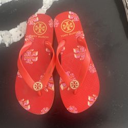 TORY BURCH RED-ORANGISH COLOR