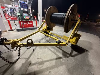 Reel trailer - cable reel trailer