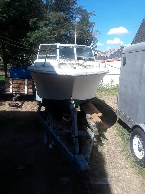 Boat And Trailer
