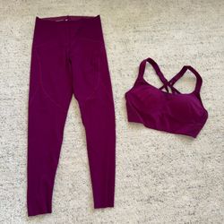 Oysho Women’s Sport Pants + Top Size M
