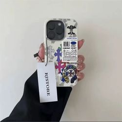 Chrome heart phone cases