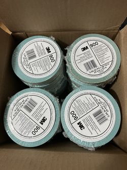 3M 17509-case Repulpable Double Coated Splicing Tape 900, 24 mm x 33 m (Pack of 36)