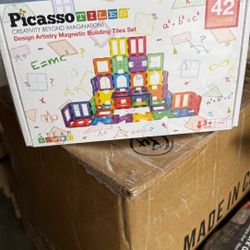 Magnetic Tiles 42 Pcs 