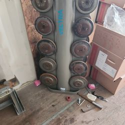 Dumbbells Bench. All You Need Here.1 Dollar Per Pound 