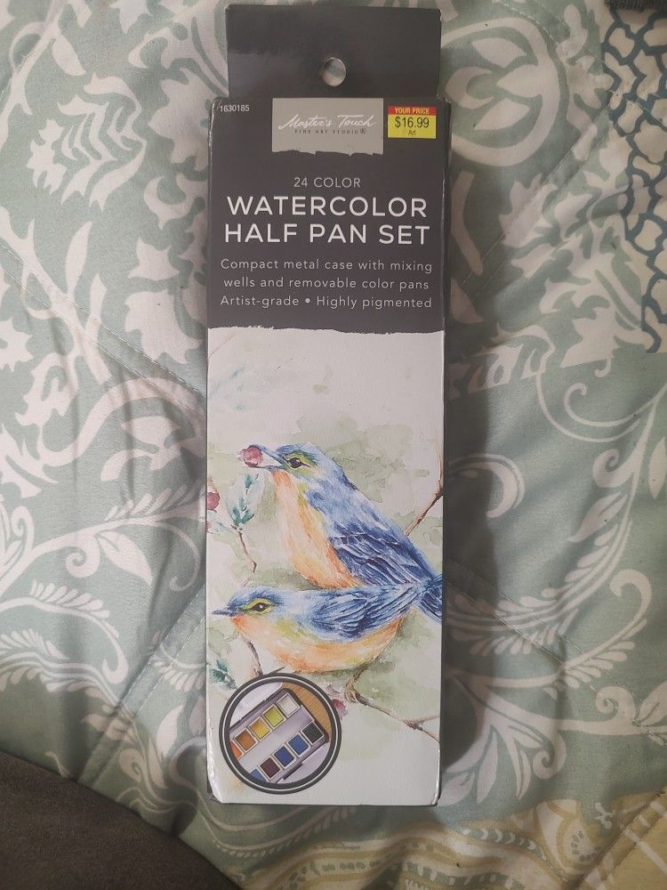 WaterColor - Half Pan Set (24 Colours)