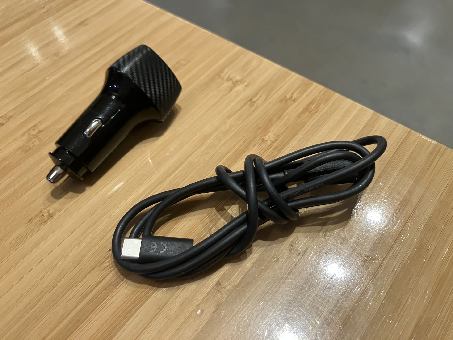 Super fast car charger set