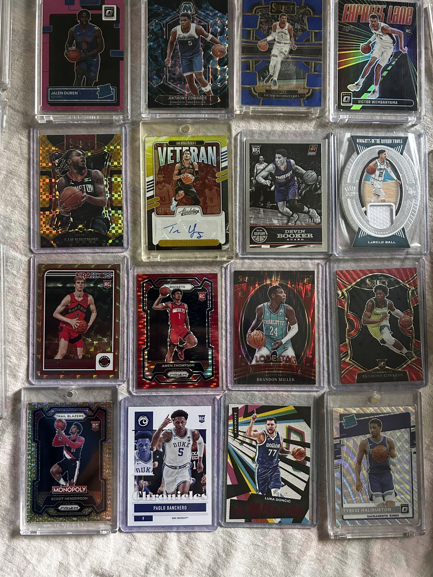 NBA Numbered Mint Cards